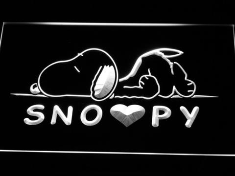 Snoopy Love Peanuts LED Neon Sign